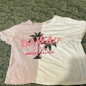 Purple & White Hawaii Tee